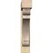 Ekena Millwork Olympic Block Rough Sawn Bracket w/ Offset Brace, Douglas Fir, 8"W x 44"D x 44"H BKT0806X44X44OLY05RDF - alternate 3